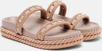 Valentino Garavani Sandali Rockstud in pelle