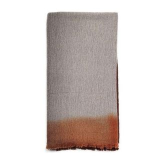 Studio Variously Simply Taupe Brown Gray Hand Spun Merino Handloom Throw in Brown/gray at Nordstrom