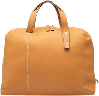 Loewe Pre-owned Weekend Bags, female, Brown, Size: ONE SIZE Pre-owned Weekend Bag