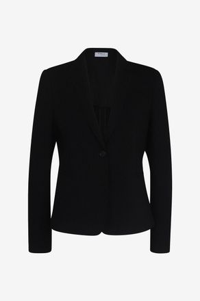 Akris Taillierter einreihiger Blazer aus Jersey