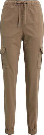 Urban Classics Dames/Dames Cargo Pocket Hoge Taille Joggingbroek (Zachte Taupe)