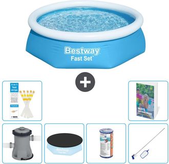 Bestway Piscina Bestway Fast Set Redonda - 244x61 Cm - 7-piezas S304