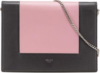 Celine Pre-owned Celine Leather Frame Wallet on Chain Ladies F SD 3118