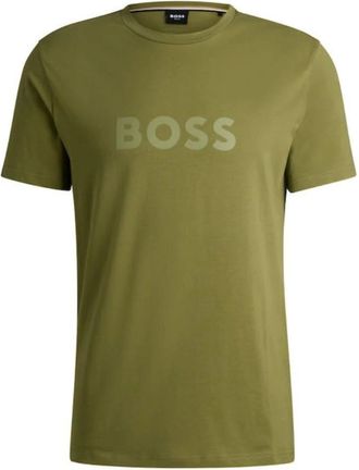 HUGO BOSS Hombre, Camisetas, Verde, Talla: M