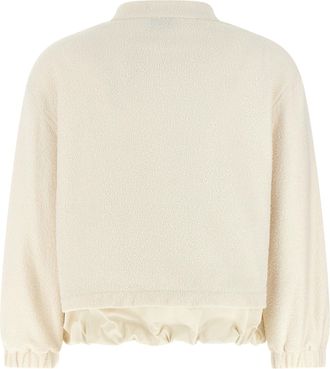 Moncler Womens White Polyester Cardigan Clothing
