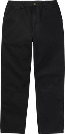 Carhartt Work in Progress Single Knee Pant - Heren - Straight fit broeken - Zwart - W30 L30 - Katoen - Broeken