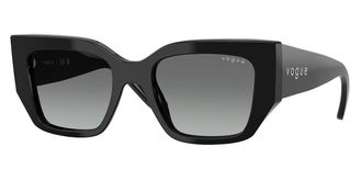 Vogue Eyewear VO5583SF Asian Fit W44/11 Womens Sunglasses Black Size 51