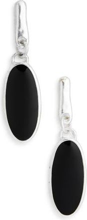 Karine Sultan Enamel Drop Earrings in Silver at Nordstrom Rack