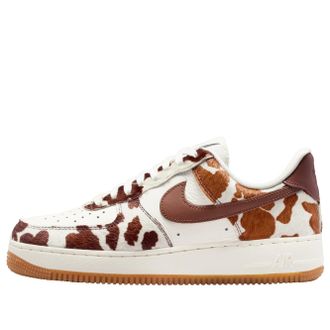 Nike (WMNS) Nike Air Force 1 Low Cow Print Field Brown IO0442-200