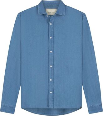 Dstrezzed Casual Shirts - Heren - Casual Overhemden - Blauw - S - Overhemden