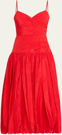 Cinq &agrave; Sept Fia Drop-Waist Bubble Midi Dress
