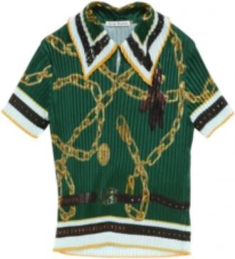 Acne Studios Mujer, Camisetas, Verde, Talla: XS