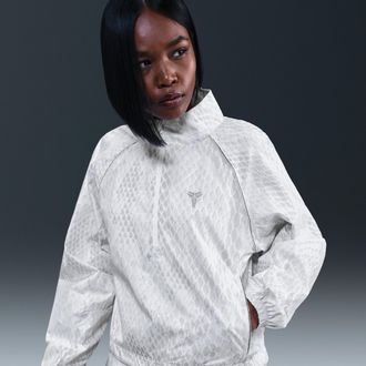 Nike Womens Kobe Lightweight Woven Jacket in White | IB2718-100