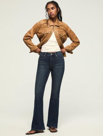 Lucky Brand Womens High Rise Stevie Flare