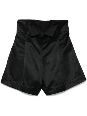 Vivienne Westwood 1916-1917 satijnen shorts - Zwart
