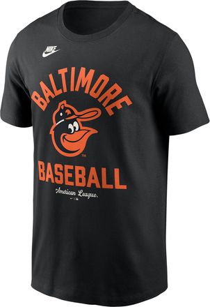 Nike Baltimore Orioles Cooperstown Nike Mens MLB T-Shirt in Black | N19900ABBI-079
