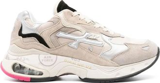 Premiata Sharky Sneaker - Dames - Sneakers - Beige - 41 EU - Leer - Schoenen