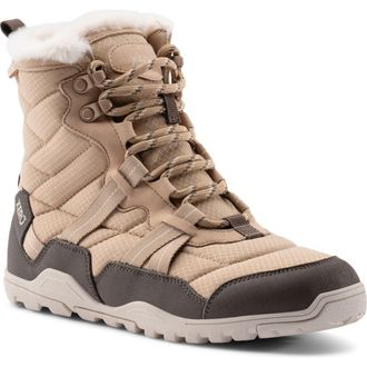 Xero Shoes Alpine Faux-Fur Trim Boot in Irish Cream at Nordstrom, Size 11.5