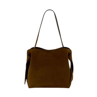 Acne Studios Tote Bags, unisex, Brown, Size: ONE SIZE Musubi Shopper Bag
