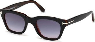 Tom Ford Lorelai Zonnebril - unisex - Zonnebrillen - Zwart - 52 MM - Accessoires