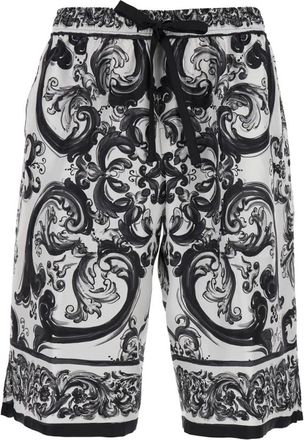 Dolce & Gabbana Hombre, Pantalones cortos, Blanco, Talla: S