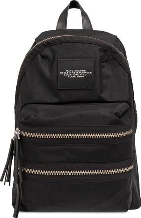 Marc Jacobs The Biker Large Rugzak - Dames - Rugzakken - Zwart - ONE Size - Nylon - Tassen