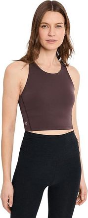 Smartwool Active Crop Bra Womens Lingerie Mink : SM, Elastane/Mesh/Nylon