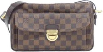 Louis Vuitton Pre-owned Damier Ravello Schoudertas - Dames - Vintage Schoudertas - Bruin - ONE Size - Vintage