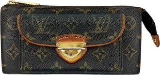 Louis Vuitton Brown Leather Coin Purse/Coin Case (Pre-Owned)