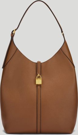 DeMellier The Large Siena Bucket in Tan Small Grain Leather Shoulder bag