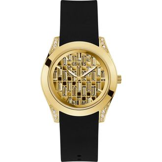 Guess Accessoires, Dames, Zwart, ONE Size, Clarity Horloge