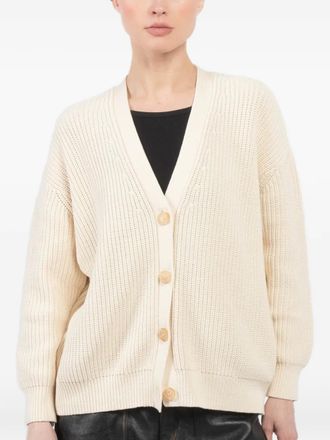 Jenni Kayne Cocoon button v-neck cardigan - Bianco