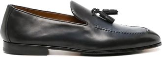 Doucal's Tassel Moc Indigo+Fdo Nero
