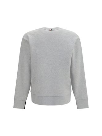 Thom Browne Colorblock 4-Bar Detail Sweatshirt - Navy