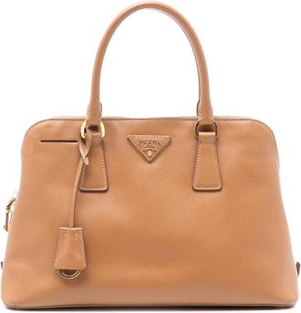 Prada Pre-owned Prada Medium Saffiano Lux Promenade Satchel OTY9MYQURRYEFP6A