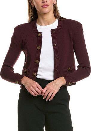 L'agence LAgence Patsy Crop Crew Cardigan