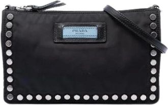 Prada Pre-owned Etiquette Borsa a Spalla - - Pre-owned - Donna - Nero - ONE SIZE