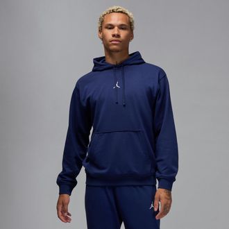Nike Jordan Mens Jordan Sport Crossover Dri-FIT Pullover Hoodie in Blue | FV8606-410