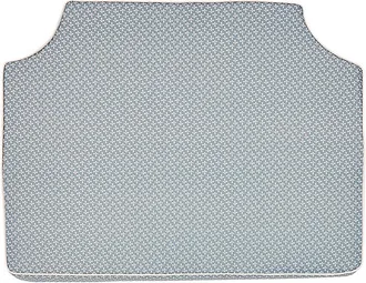 Ballard Designs Ava Ditsy Foam Headboard - Cornflower, Full - Ballard Designs