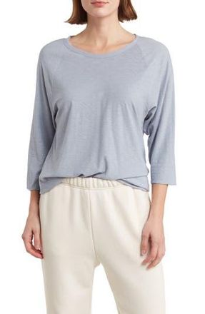 James Perse Raglan Sleeve Top in Aura at Nordstrom Rack, Size 4 (Fits Like 12 Us)