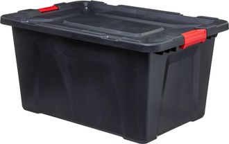 5five Simply Smart Store N Box 100l Caja De Pl&aacute;stico Negro - 5five