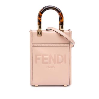 Fendi Pre-owned Fendi Mini Leather Sunshine Shopper Tote 8BS051 ABVL 228-0189