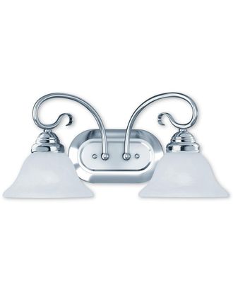 Livex Lighting Livex Coronado 2-Light Polished Chrome Bath-Light