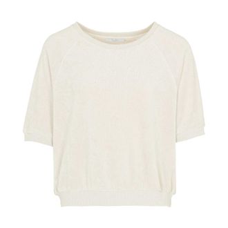 By-Bar Amsterdam Dames, Tops, Beige, Maat: S Katoen