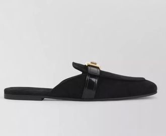 Dolce & Gabbana leather mules
