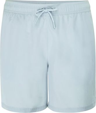 Jack Wills Herenswimshorts van gemiddelde lengte met geborduurd logo (Lichtblauw)