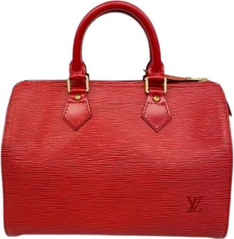 Louis Vuitton Pre-owned Handbags, female, Red, Size: ONE SIZE Pre-owned Vintage Handbag