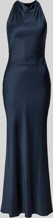 Forever New Abendkleid mit Neckholder Modell Audrey in Blau, Größe 40