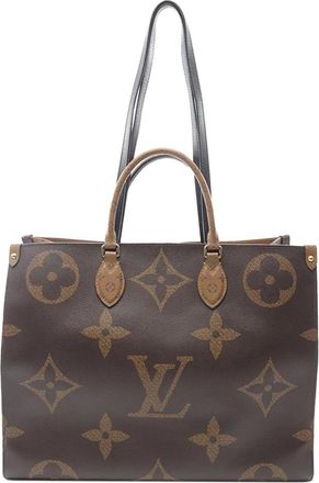Louis Vuitton 2021 Giant OnDego GM tas met monogram - Bruin