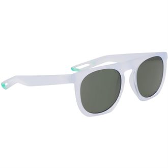 Nike Mens Accessories XXII Wayfarer Sunglasses in Mt Platinum/Grn - White - One Size